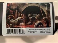 Seb Mckinnon Playmat Damnation Magic The gathering Secret Lair Ultrapro