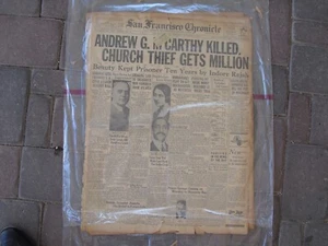 1928 San Francisco Chronicle Thursday Sept. 6 1928 40 Seiten 17x22 cm groß - Bild 1 von 5