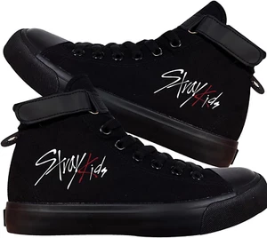 Kpop Stray Kids Shoes Unisex Canvas Sneakers Bangchan Felix Hyunjin Jeongin H... - Picture 1 of 4