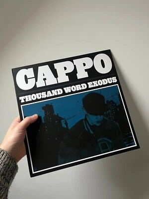 CAPPO - THOUSAND WORD EXODUS - LTD ED 12" VINYL - RARE UK HIPHOP RAP ACAPPELLA - Image 1 of 4