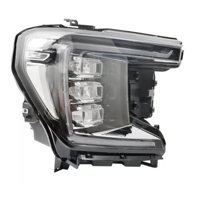 Passenger Side Black Headlight For 2021-2024 Yukon SLE SLT GM2503514 86546576 Foto 1 de 2