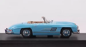 GFCC 1/64 Scale Mercedes-Benz 300 SL Roadster Blue Diecast car Model - Picture 1 of 6
