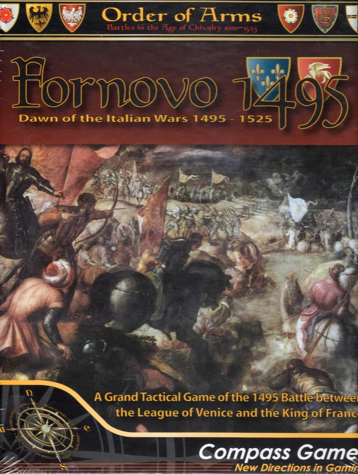 Compass Games Order of Arms Fornovo 1495 Italian Wars Shrink-wrap