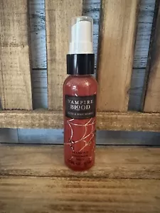 Spray de niebla brillante diamante Bath & Body Works en sangre de vampiro Halloween 1,7 oz - Imagen 1 de 3
