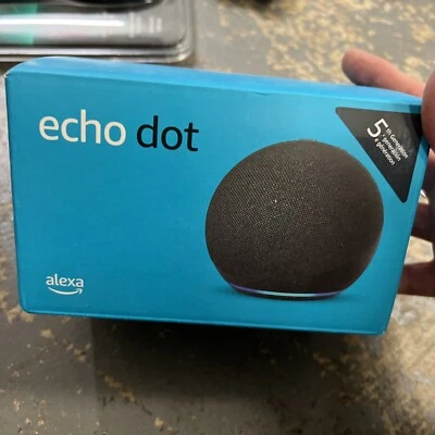 Amazon Echo Dot 5th Gen. Smart Speaker - Charcoal (M) - Image 1 of 2