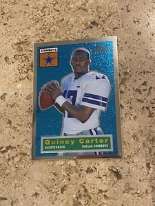 2001 Topps Heritage Chrome /556 Quincy Carter #139 Rookie RC Add2PC PWE