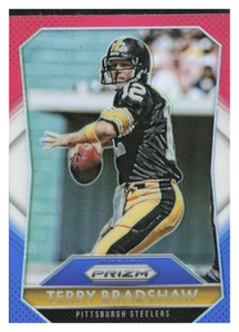 TERRY BRADSHAW 2015 Panini Prizm #103 Red White & Blue Prizms - Picture 1 of 2