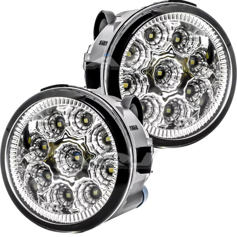 Pair Fog Light Lamp For  INFINITI	QX70	2014-2016 QX80 2014 	Cube 2009-2014 Foto 1 de 4