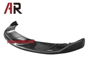 Carbon Fiber HM Style Front Add-on Lip For 2011-2013 BMW E92 E93 M-Tech/ M-Sport - Picture 1 of 4