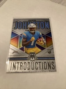 Cargadores Quentin Johnston RC 2023 Mosaic Football Introducciones #I-10 - Imagen 1 de 2