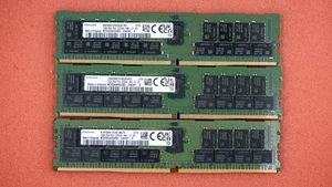 3 x 32GB Samsung PC4-3200AA DDR4-25600 ECC REG Server Memory M393A4K40DB3-CWE (3 - Picture 1 of 4