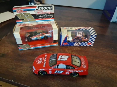3-Vtg 2000 Diecast Mobil 1 Jeremy Mayfield  # 12  1:64 #93 Amoco #19 Dodge - Image 1 of 4