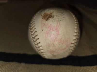 BALTIMORE ORIOLES TEAM SIGNED BASEBALL BROOKS ROBINSON JIM PALMER  - Image 1 of 4