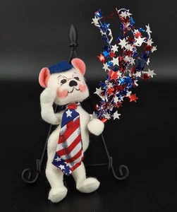 Annalee Mouse Doll 8" 2003 Patriotic 4th Of July w/ Original Tags - Picture 1 of 17