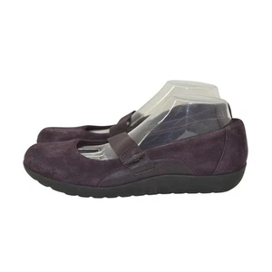 Clarks Medora Frost Wildleder lila Mary Janes Ballerinas Komfort 10 - Bild 1 von 16