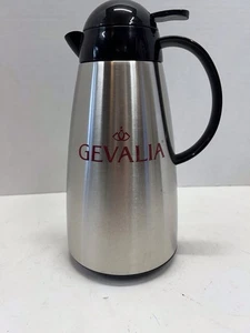 Gevalia Caraffa Acciaio Inox Servizio Termico Brocca Caffè 32 oz 1 qt Nuova - Foto 1 di 5