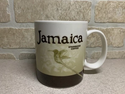 Taza de café colibrí marrón JAMAICA STARBUCKS Global Icon Collection 2018 Foto 1 de 4