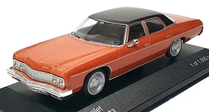 Whitebox 1/43 Scale WB187 - 1973 Chevrolet Bel Air - Met Copper/Black - Picture 1 of 5