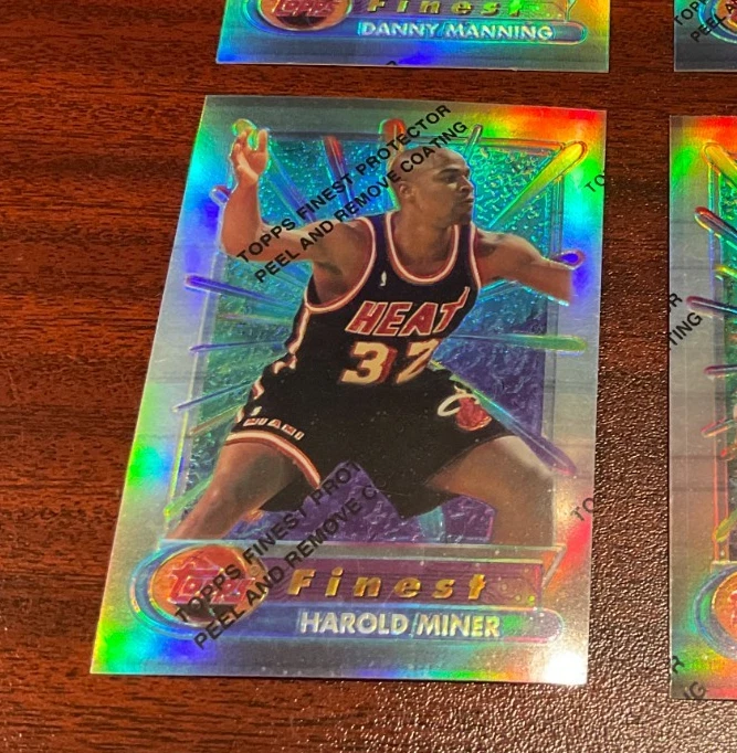 1994 HAROLD MINER #214 Topps melhor refrator com revestimento - Imagem 1 de 1