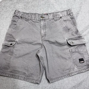 Craftsman Herren Gr. 40 Shorts Cargo Utility Arbeit Garage Denim grau - Bild 1 von 8