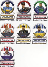 2008 American Thunder DELEGATES Complete 25 card set BV$40!!! (Logano RC BV$10!)