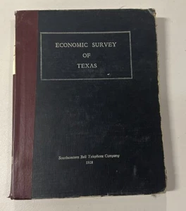 Economic Survey Of Texas 1928 Southwestern Bell Telephone Company - Picture 1 of 14