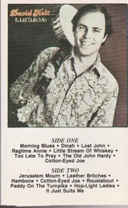 DAVID HOLT "IT JUST SUITS ME" CASSETTE 1981 - Imagen 1 de 1
