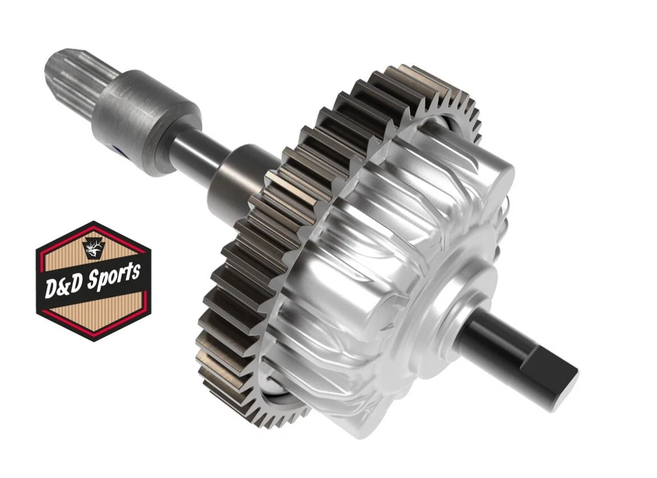 Traxxas 10760R - Differential kit center with steel spur (Mini MAXX) - Image 1 of 1