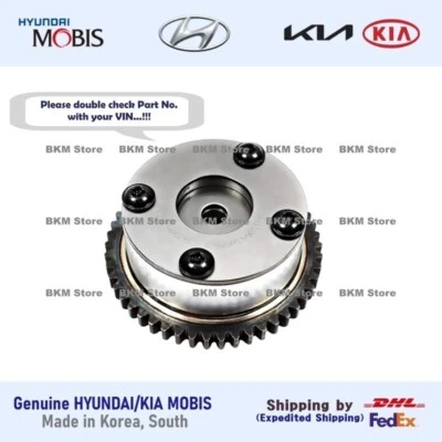 Genuine 243503C113 CVVT Assy for Veracuz, Santa Fe, Genesis Coupe, Azera, Sedona - Image 1 of 4