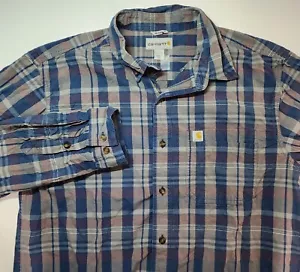 Carhartt Herren Langarm Button Down Größe L - Bild 1 von 12