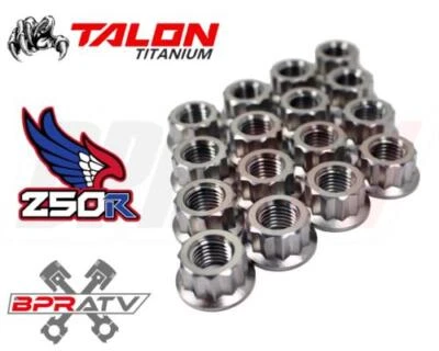 Honda ATC250R ATC 250R TITANIUM Lug Nut Complete Set Front Rear Kit Set of 16 - Image 1 of 4