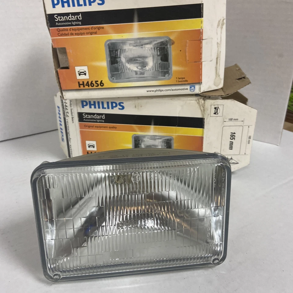 Pack 2 - Conjunto de faros Phillips H4656 Foto 1 de 4