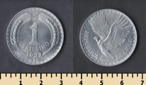 Chile 1 centesimo 1963 - Picture 1 of 1