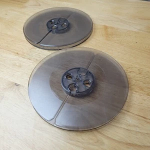 Vintage 2 Maxell Reels – 1/4" Reel to Reel Tape – 7" Plastic Empty Reels - Picture 1 of 6