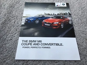 BMW M6 Coupe & Convertible Brochure - 1/2013 Issue - Picture 1 of 1