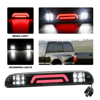 For 1993-2011 Ford Ranger Black/Smoked LED 3rd Tail Brake Light Third Stop Lamp - Image 1 of 4