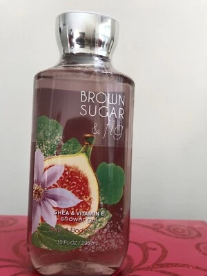 Bath & Body Works Originals BROWN SUGAR & FIG  10 oz Shower Gel RETIRED SEALED - Image 1 of 2