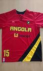 Camiseta baloncesto Basketball warm up jersey Angola match worn Fiba