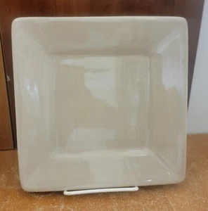 Tabletops Gallery MISTO LIGHT TAUPE Square Salad plate, 8 1/8", New / NWT - Picture 1 of 6