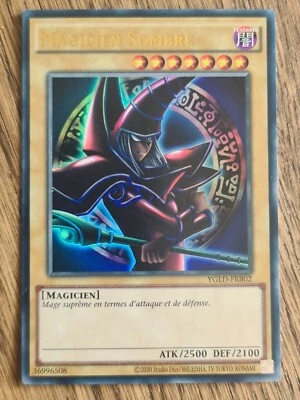 Dark Magician (V.2 - Ultra Rare)●YUGIOH●YGLD●2015●FRENCH●NM #10433 - Image 1 of 2