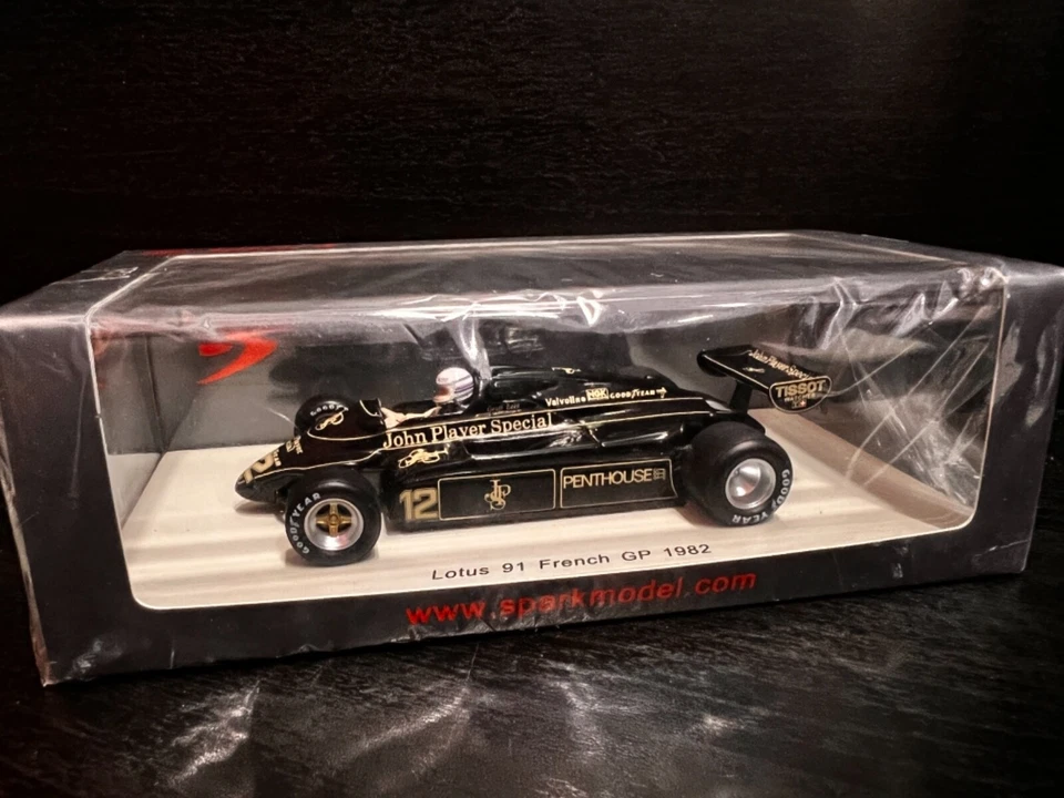 1/43 LOTUS 91 FRENCH GP 1982 JEOFF LEES- SPARK S5354 - Immagine 1 di 1
