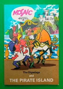 WIPA Mosaik-Buch Export englisch England The Digedags and the pirate Island - Bild 1 von 2