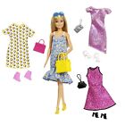 Barbie Barbie Doll With Clothes And Accessories For 4 Complete Outfits