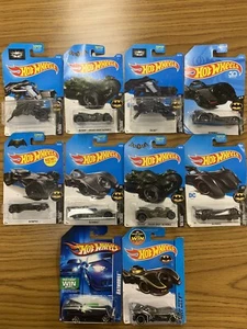 Lot Of 10 Batman Hot Wheels Cars NIP - Picture 1 of 12