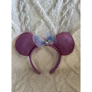 Disney Parks Minnie Ears Princess Mouse Mickey Minnie Mouse Pink Girls See Pics! - Picture 1 of 3