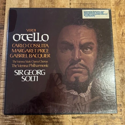 Verdi Price Cossutta Bacquier Wiener Solti – Otello LP  BOX SET 1978  sealed ! - Image 1 of 4