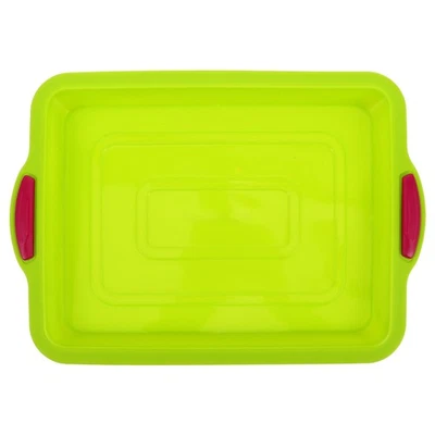  Silikon-backform Viereckig Quadratische Brownie-Pfanne Backformen - Bild 1 von 4