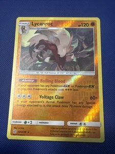 Lycanroc 124/236 Sm-Cosmic Eclipse Reverse Holo - Foto 1 di 1