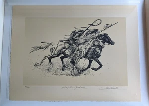 Bev Doolittle CON LE FORZE DELLA NATURA, litografia originale in pietra #91/100 come nuova! - Foto 1 di 4