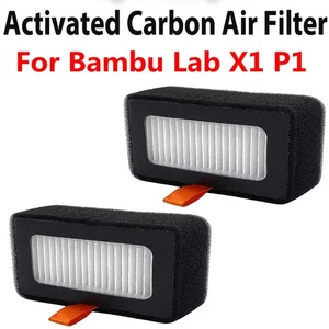 HEPA 13+Activated Carbon Air Filter Element Ultra for Bambu Lab X1/P1/X1C/P1S - Picture 1 of 12